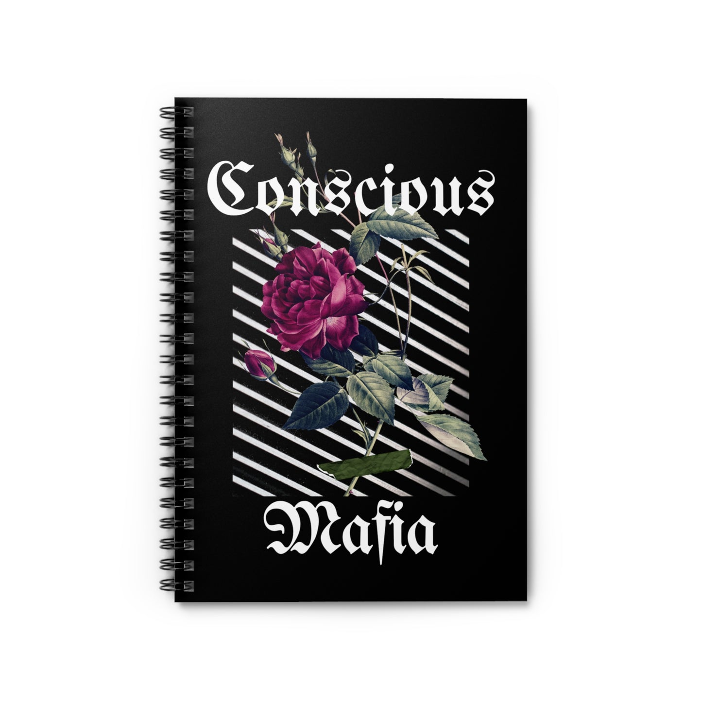 CONSCIOUS MAFIA "Rose" Spiral Notebook