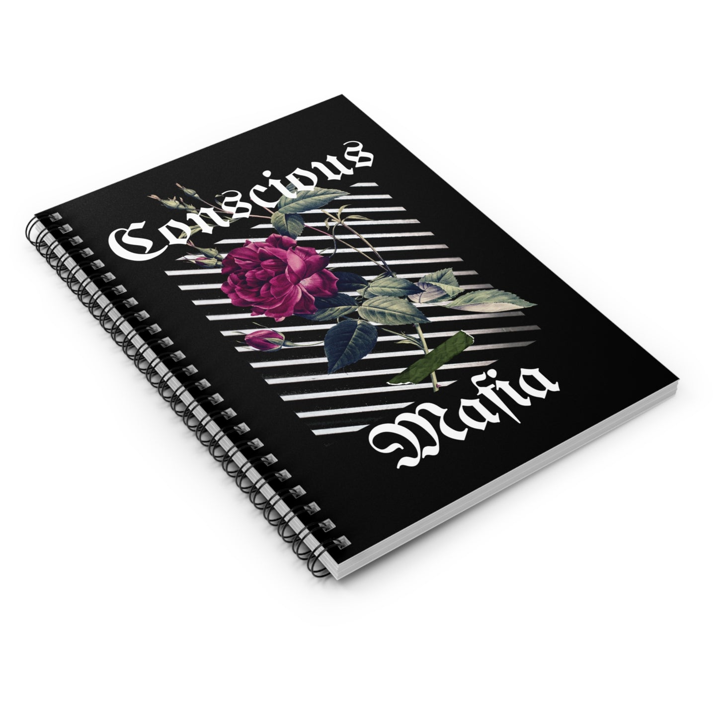 CONSCIOUS MAFIA "Rose" Spiral Notebook