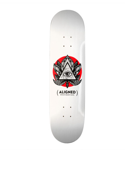 Aligned With My Highest Good Skateboard (Deck only) | ConsciousMafia