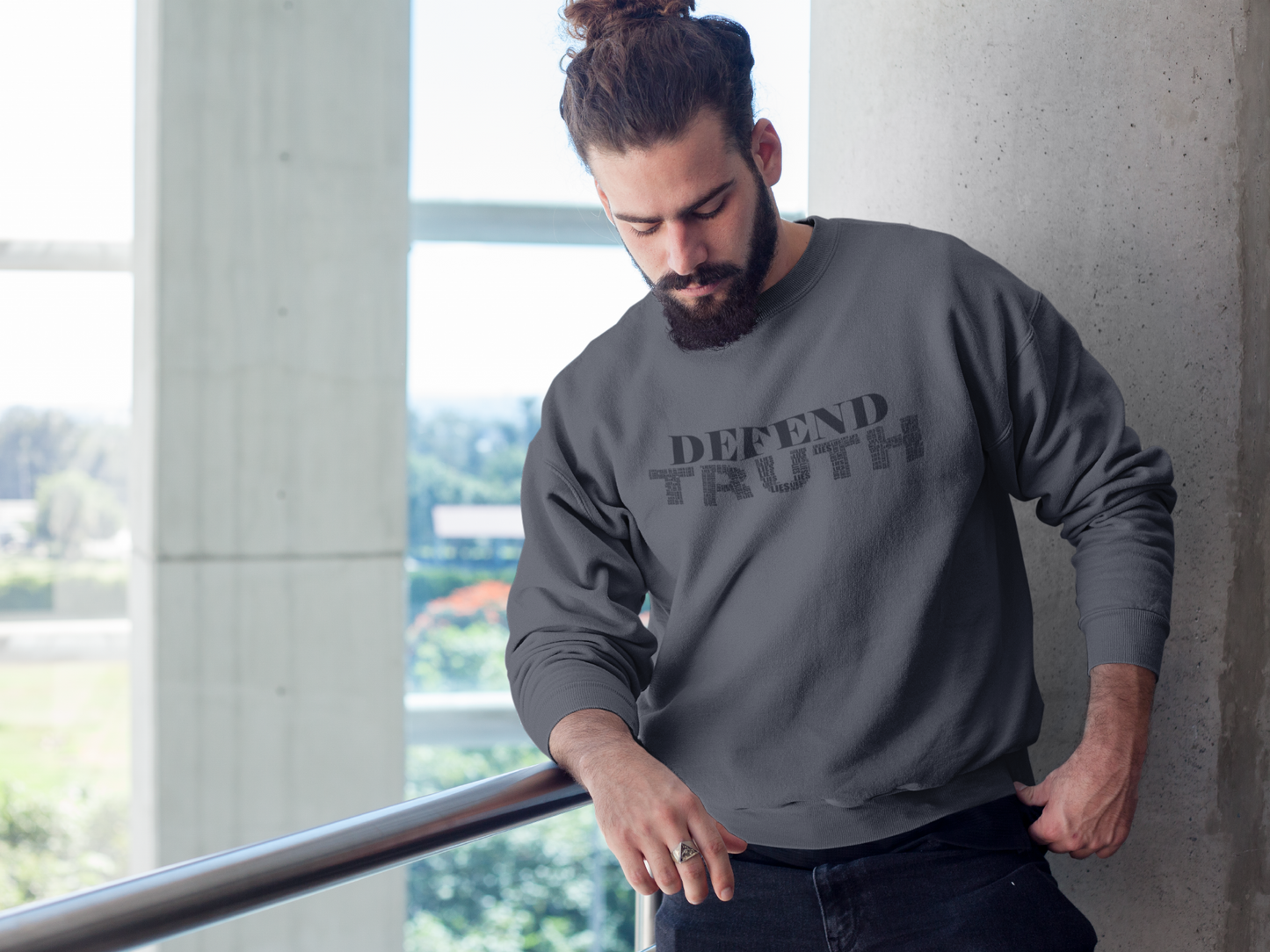 Defend Truth Crew Sweatshirt