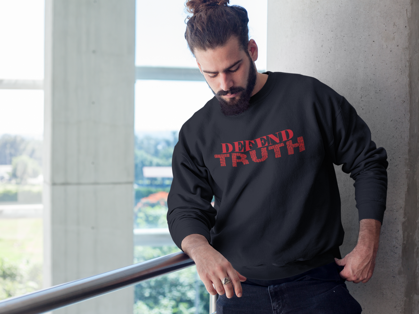 Defend Truth Crew Sweatshirt