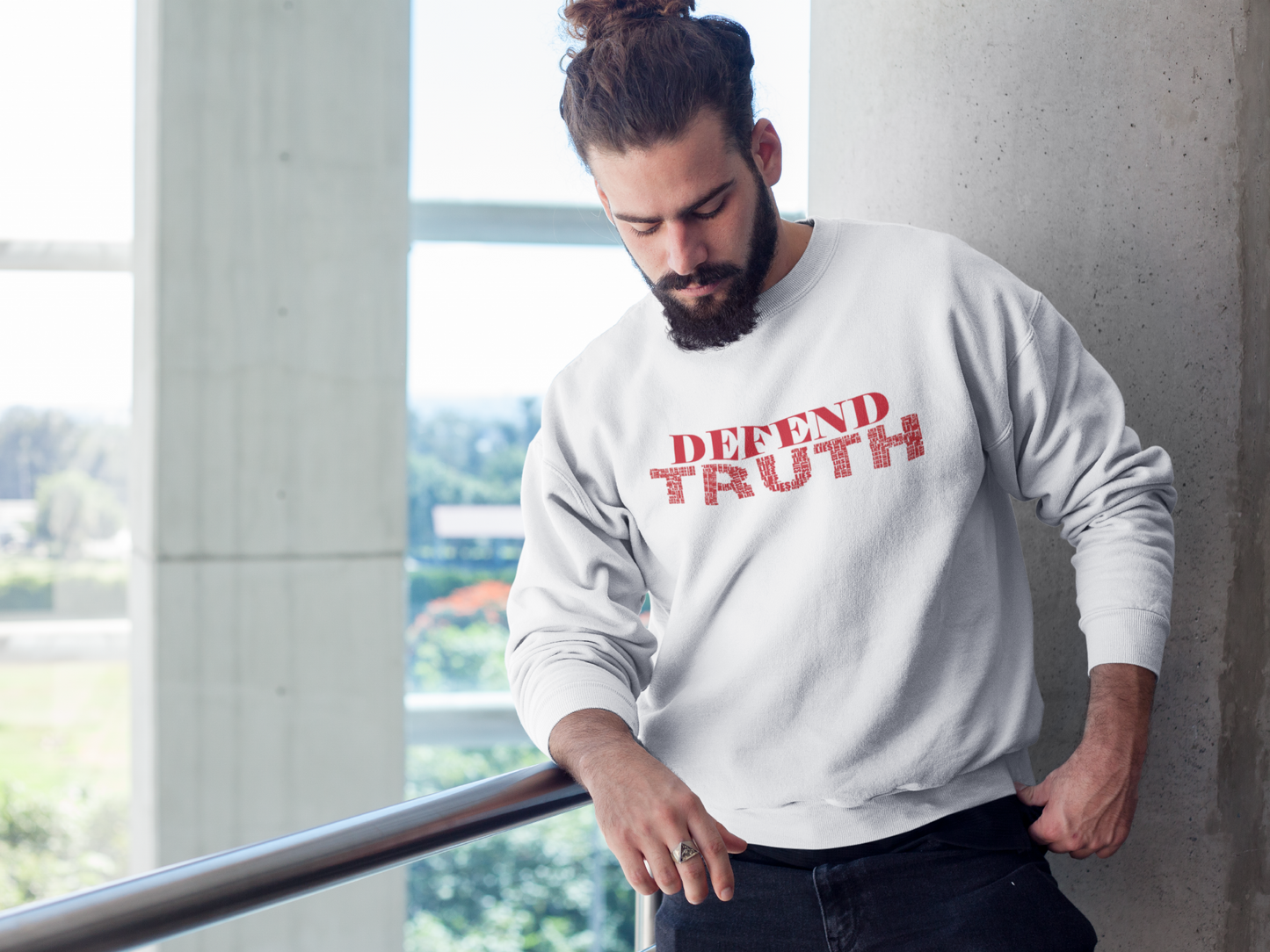 Defend Truth Crew Sweatshirt