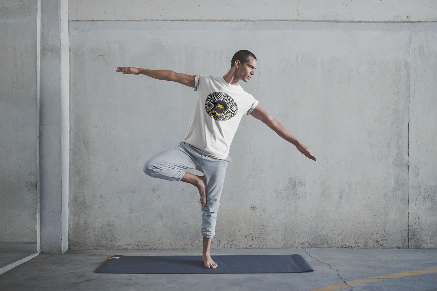 CONSCIOUS MAFIA "Meditation" T-Shirt (White)