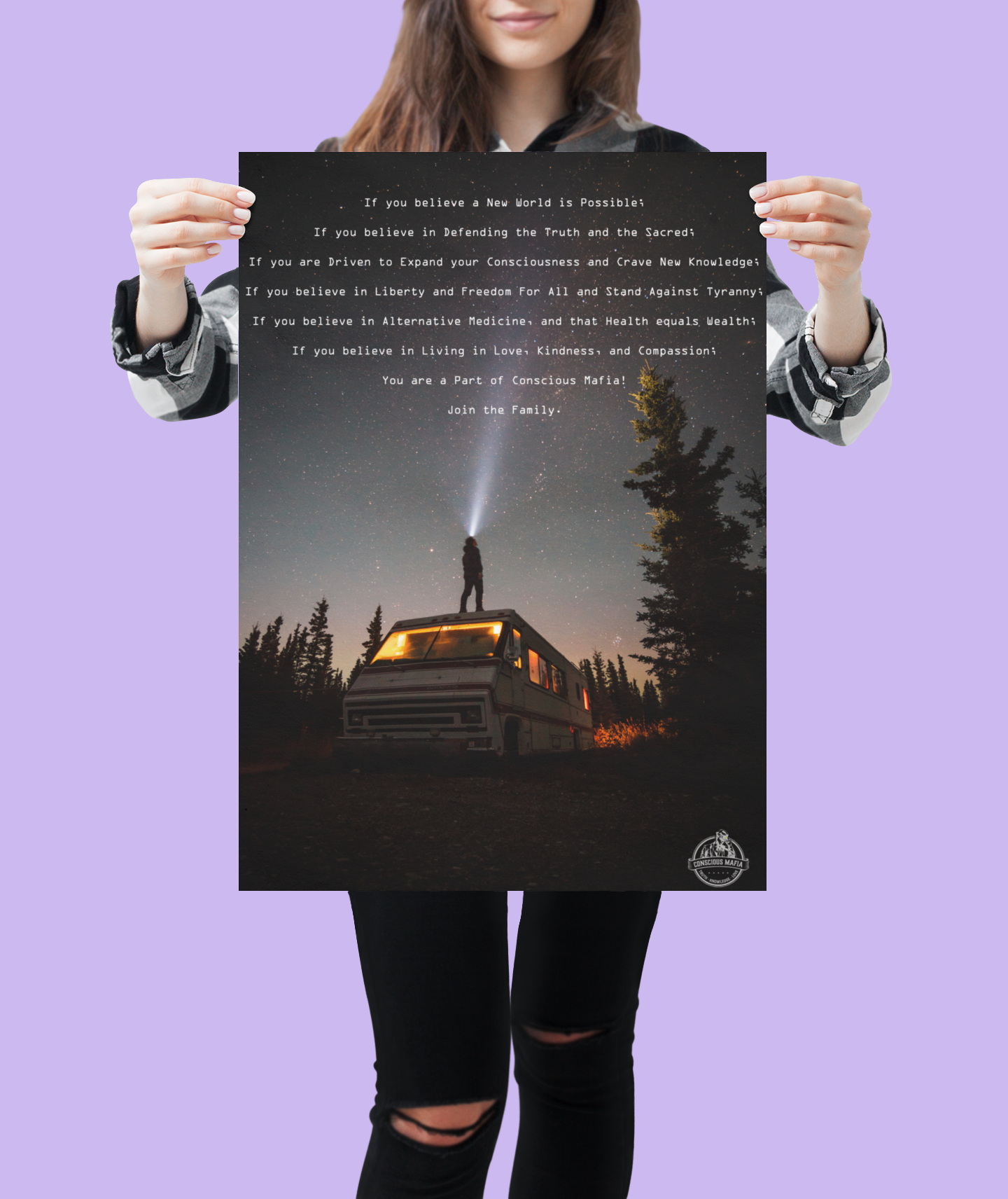 Conscious Mafia Poster | ConsciousMafia