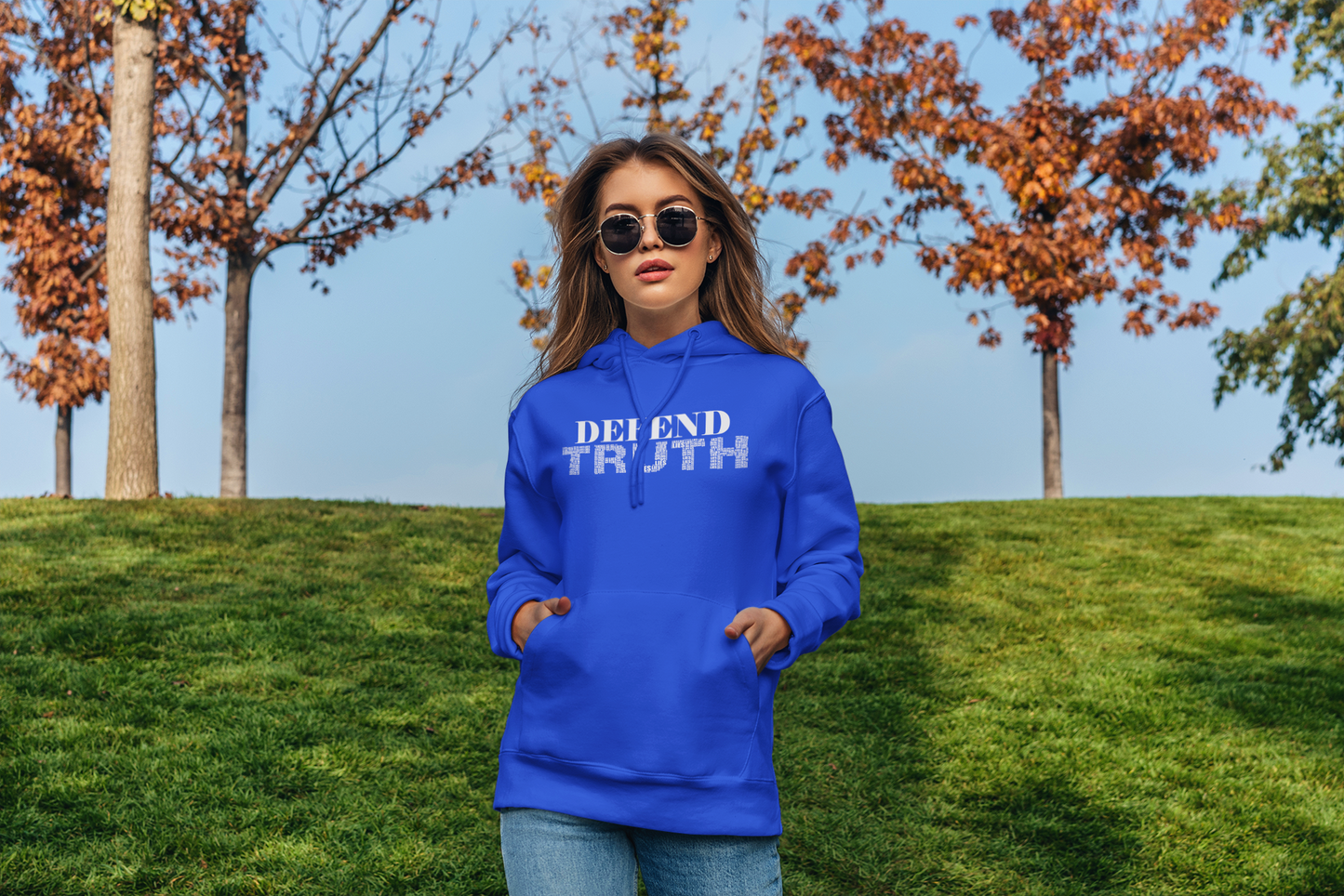 Women's Defend Truth Pullover Hoodie