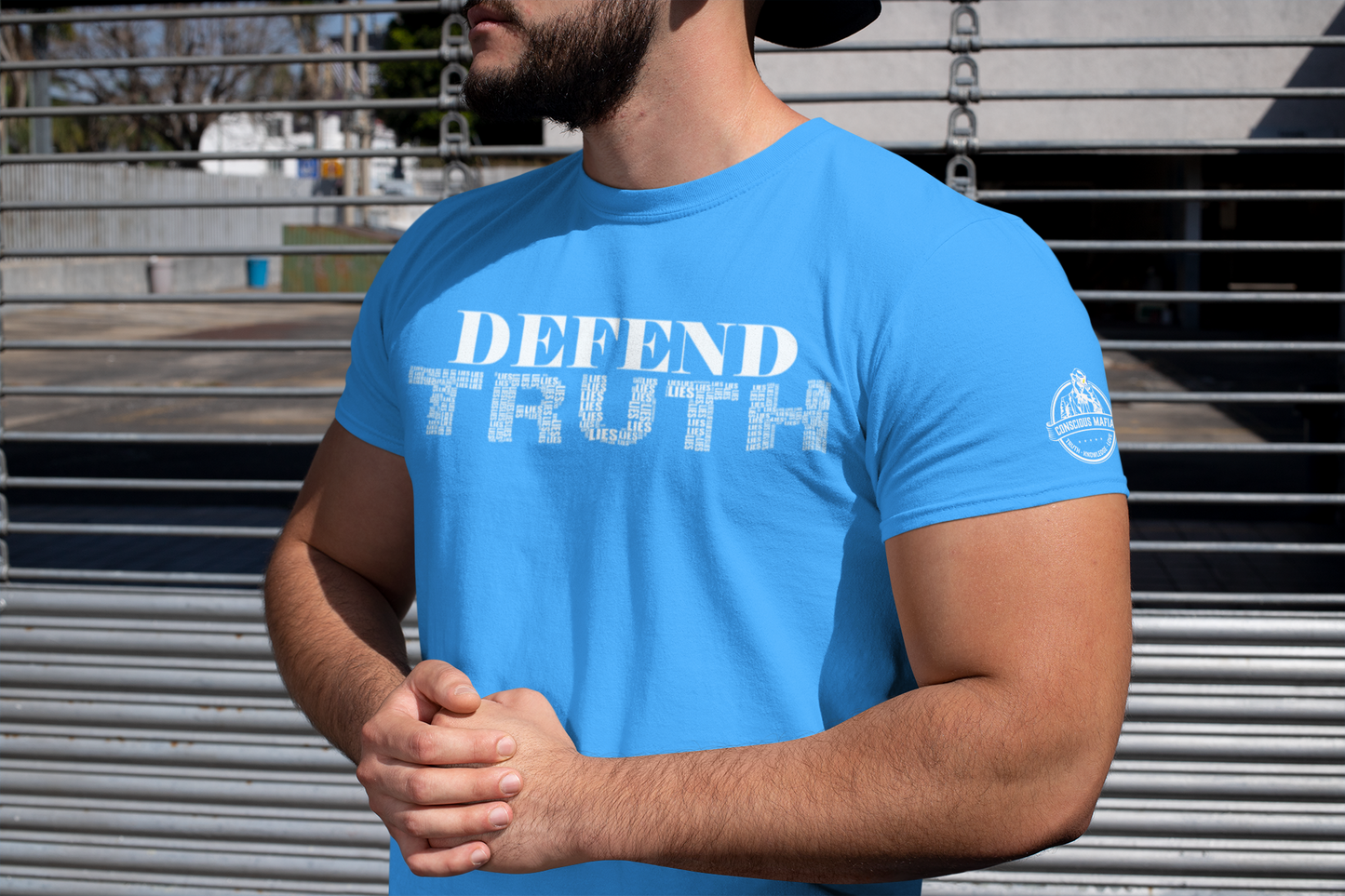 Defend Truth Men's T-shirt | ConsciousMafia