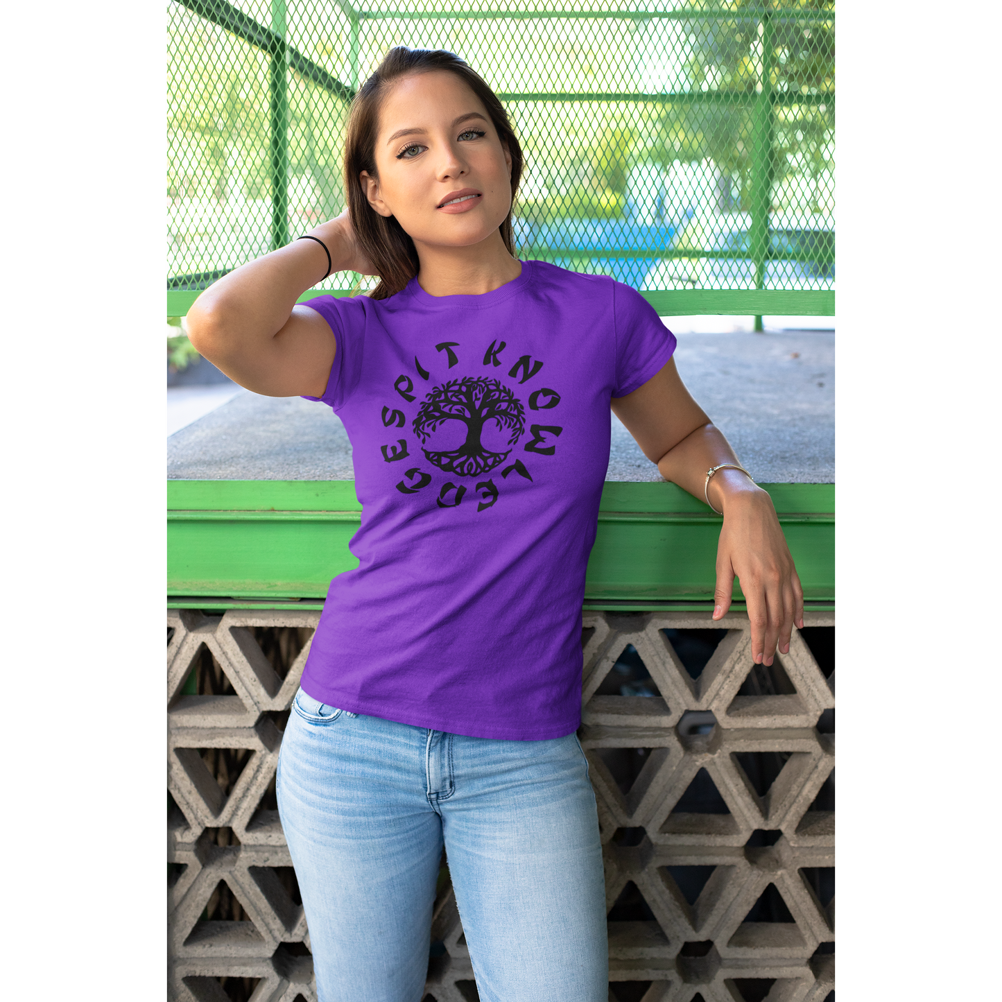 Ladies' Spit Knowledge T-Shirt | ConsciousMafia