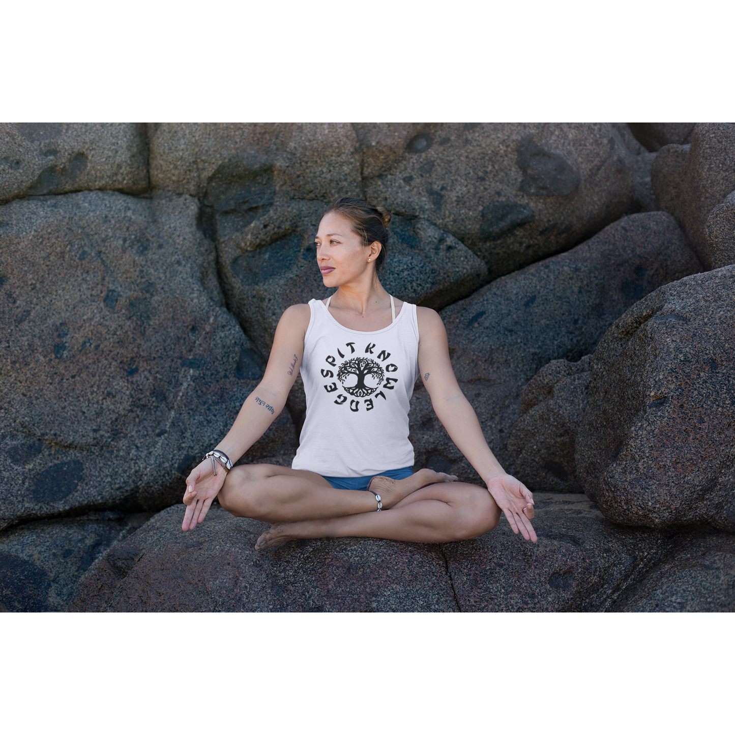 Ladies' Spit Knowledge Racerback Tank