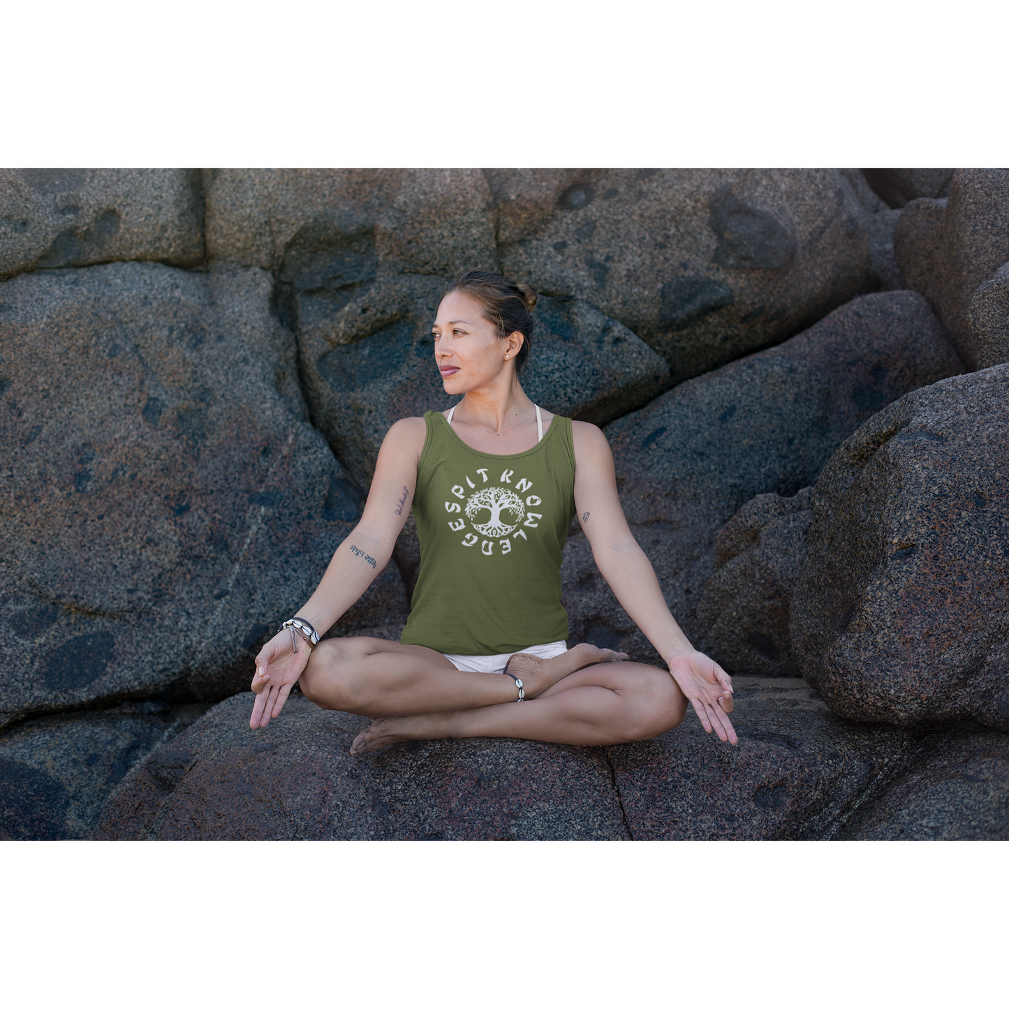 Ladies' Spit Knowledge Racerback Tank