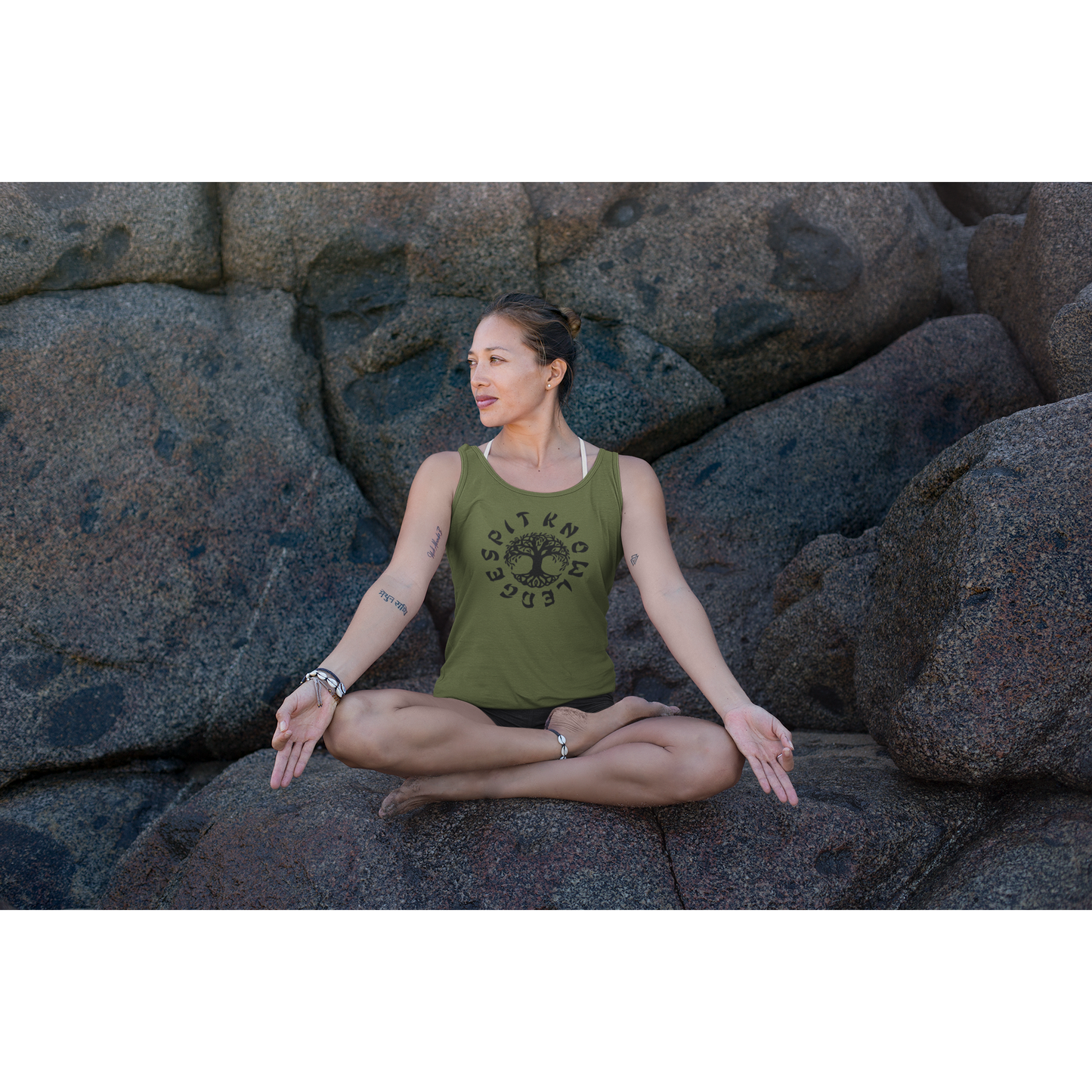 Ladies' Spit Knowledge Racerback Tank