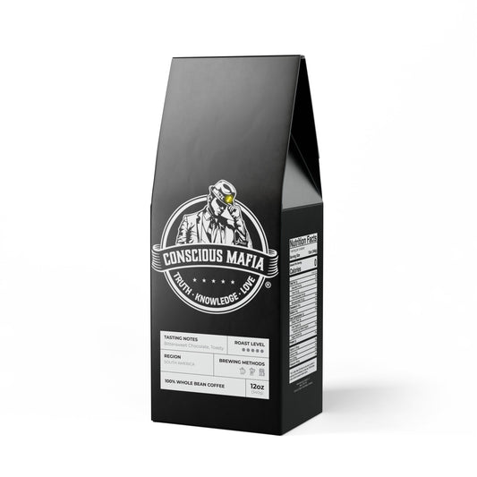 CONSCIOUS MAFIA Bitterroot Coffee Blend (Dark French Roast) (Whole Bean)