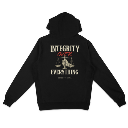 Conscious Mafia - Integrity Over Everything Pullover Unisex Hoodie