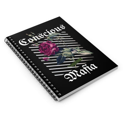 CONSCIOUS MAFIA "Rose" Spiral Notebook