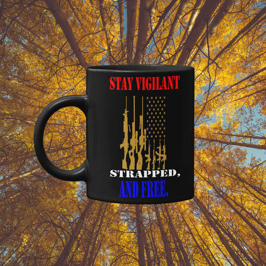Stay Vigilant Mug | ConsciousMafia