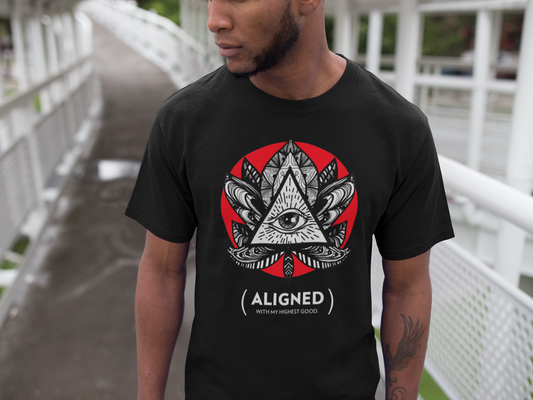 Aligned With My Highest Good T-shirt | ConsciousMafia