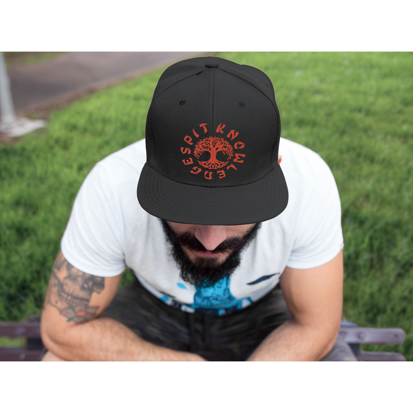 Spit Knowledge Snapback Hat