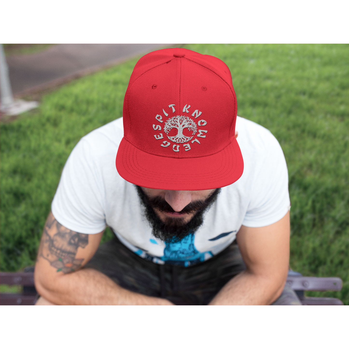 Spit Knowledge Snapback Hat