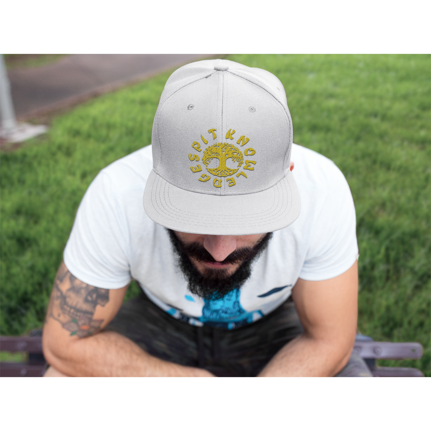 Spit Knowledge Snapback Hat