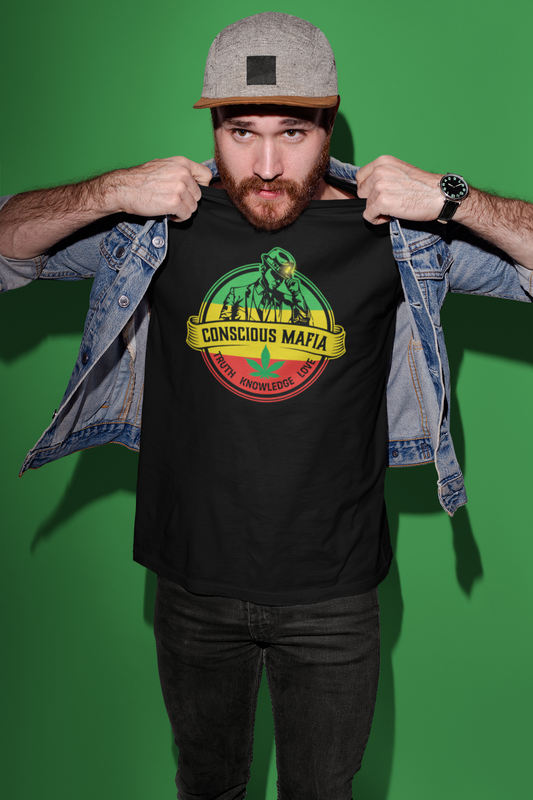 Rasta Conscious Mafia T-shirt | ConsciousMafia