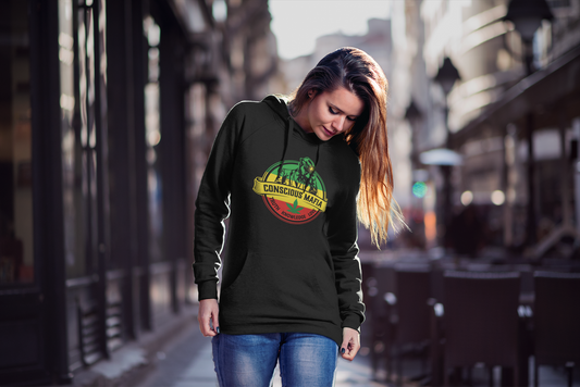 Women's Rasta Conscious Mafia  Pullover Hoodie