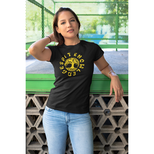 Ladies' Spit Knowledge T-Shirt | ConsciousMafia